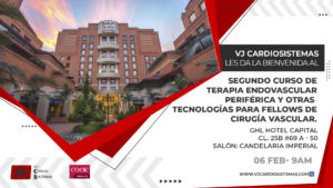 Segundo Curso de Terapia Endovascular PERIFÉRICA Y OTRAS TECNOLOGÍAS para Fellows de Cirugía Vascular.
